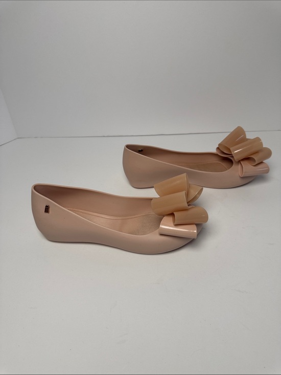 Melissa Shoes - MELISSA Women's Ultragirl Sweet Blush Pink Bow Ballet Flats Scented Shoes 6 / 37